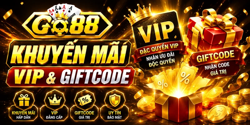 Go88 khuyến mãi và chương trình VIP
