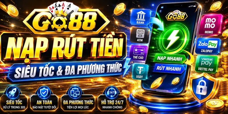 Nạp rút tiền siêu tốc